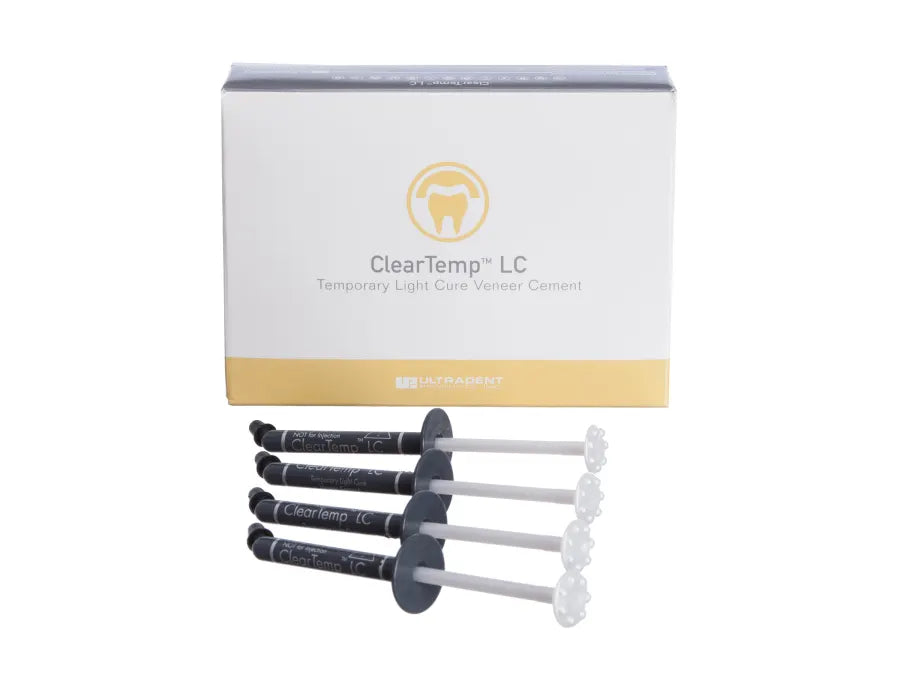 PROSTHODONTIC - CLEAR TEMP LC TEMPORARY VENEER CEMENT (ULTRADENT)