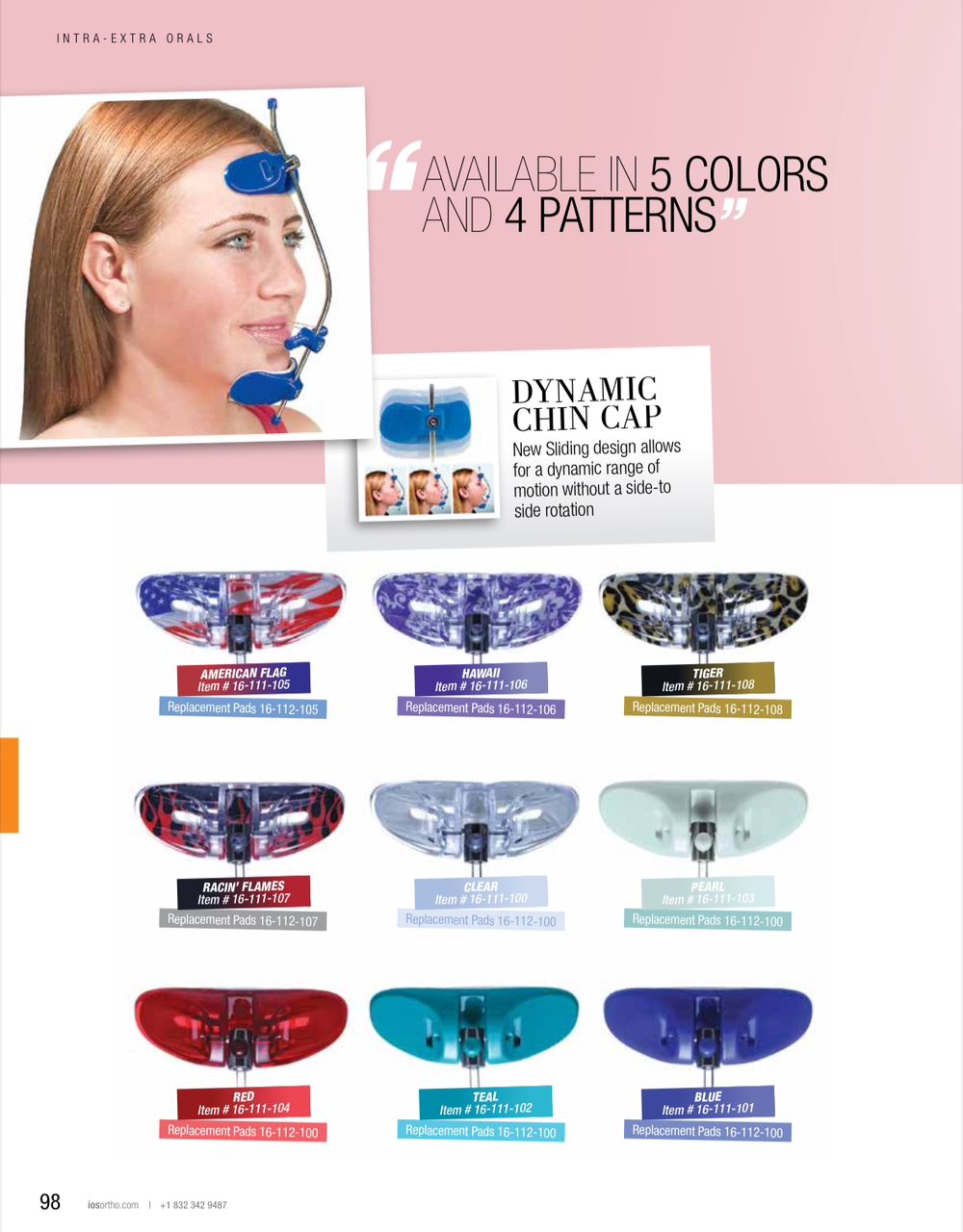 ORTHODONTIC - IOS FACE MASK BLUE - HEAD GEAR