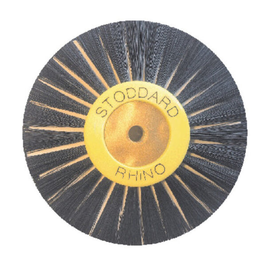 LABORATORY - DENTURE POLISHING (STODDARD RHINO LATHE BRUSH BLACK CONVERGING)