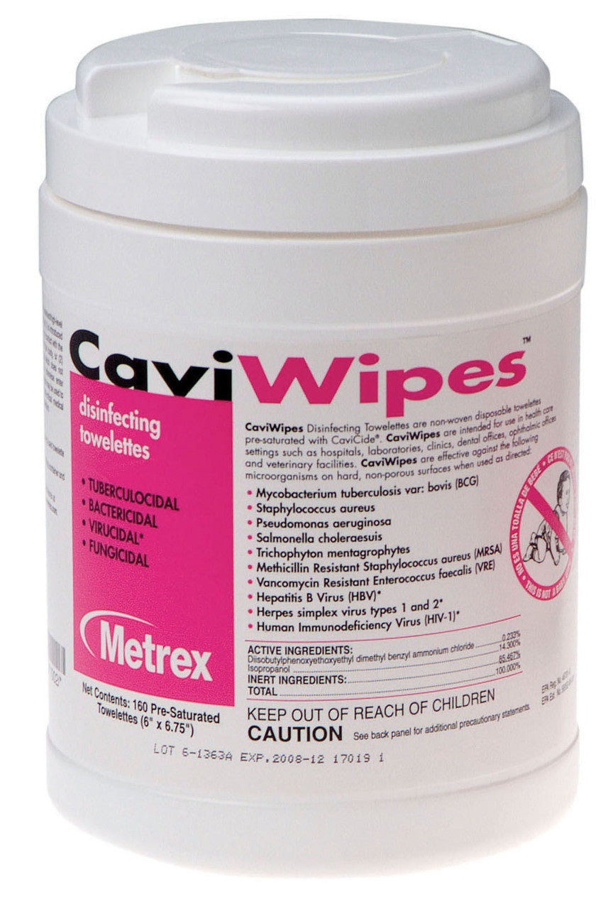 HYGIENE - DISINFECTION CAVIWIPES (METREX)