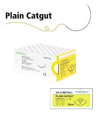 ORAL SURGERY - CATGUT SUTURE PLAIN ABSORBABLE 4/0 (VIGILENZ)