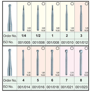 RESTORATIVE - CARBIDE BURS (MANI)