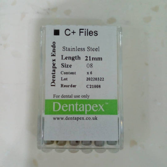 ENDODONTIC - C+ FILE (DENTAPEX - 21MM)