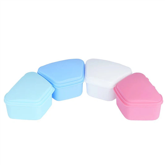 DISPOSABLE - DENTURE / RETAINER BOX (CLOVER)