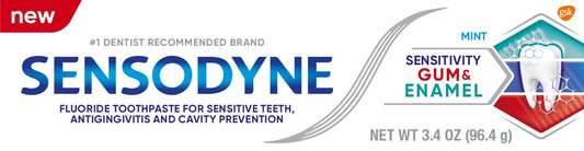 PRODUCTS - TOOTHPASTE TRIPLE ACTION (SENSODYNE SENSITIVITY & GUM ENAMEL)