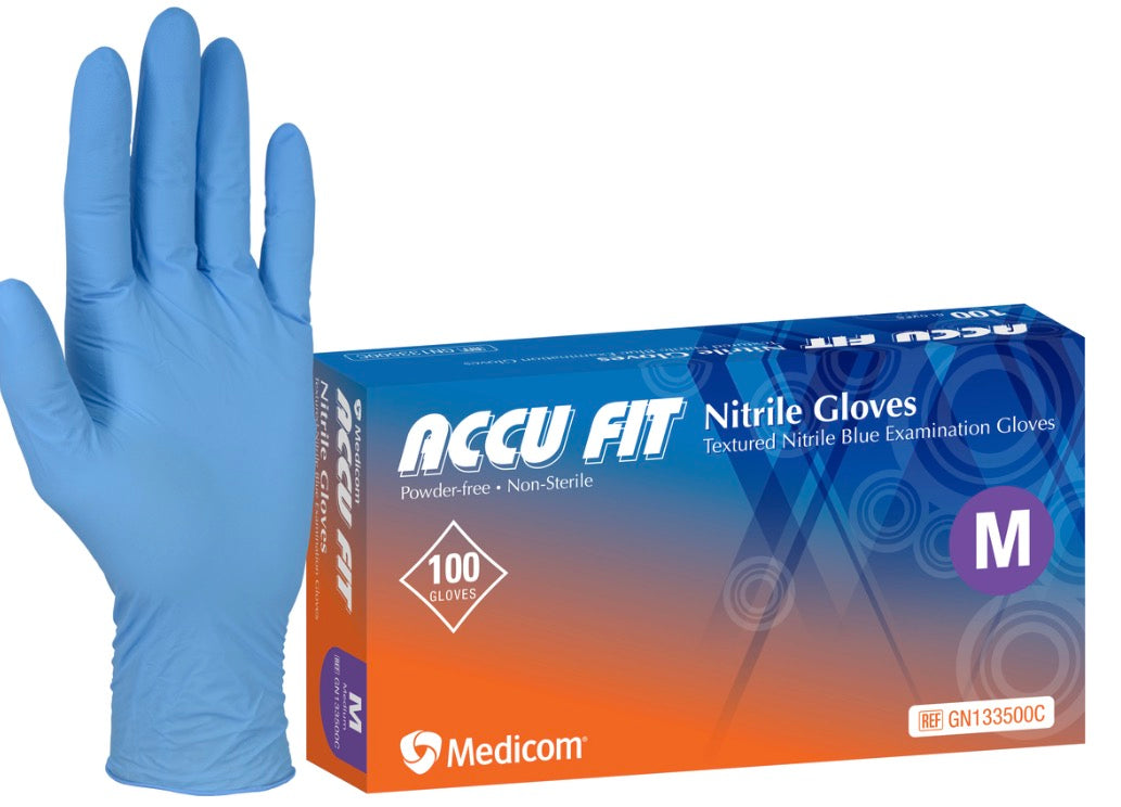 DISPOSABLE - NITRILE GLOVE ( ACCUFIT PF )