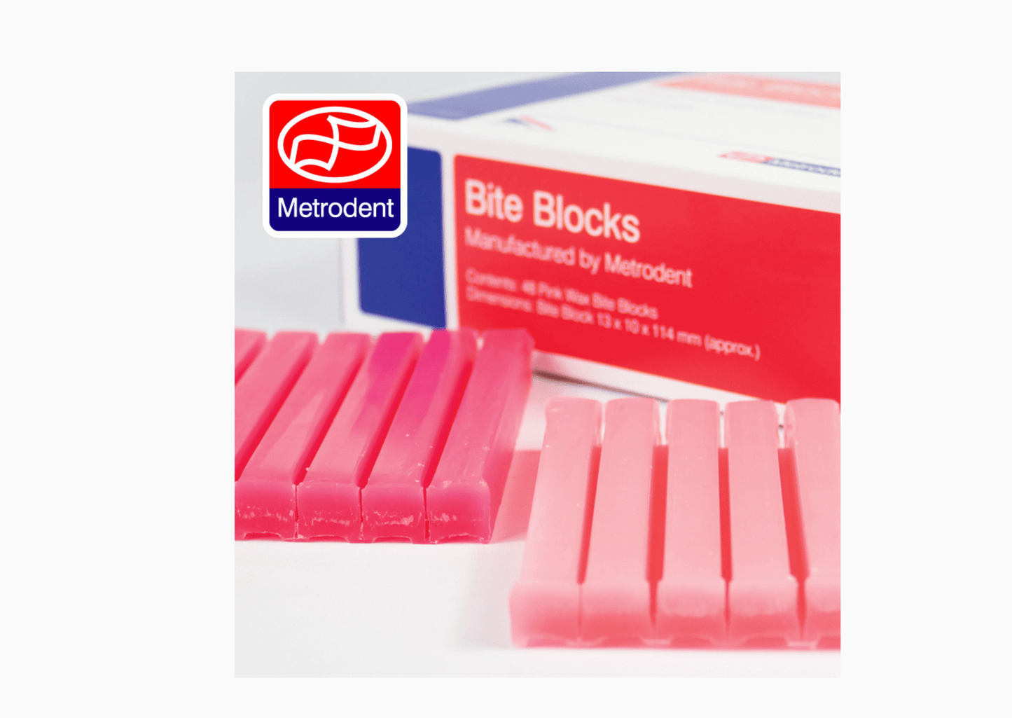 LABORATORY - DENTURE BITE BLOCK (METRODENT)