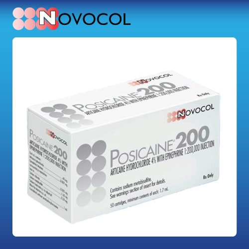 ORAL SURGERY - LA ARTICAINE - POSICAINE 200 (NOVOCOL)