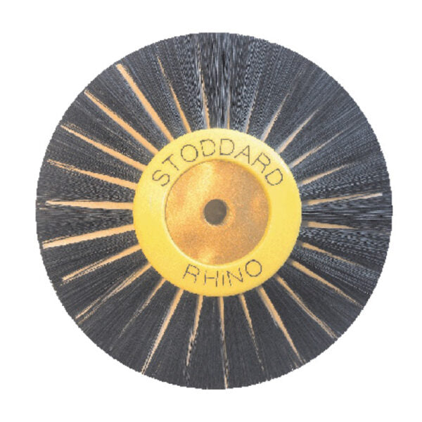 LABORATORY - DENTURE POLISHING (STODDARD RHINO LATHE BRUSH BLACK CONVERGING)