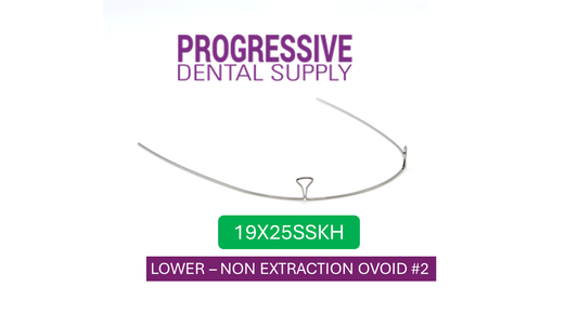 ORTHODONTIC - 19X25SSKH, LOWER NON EXTRACTION OVOID #2 (IP APPLIANCE)