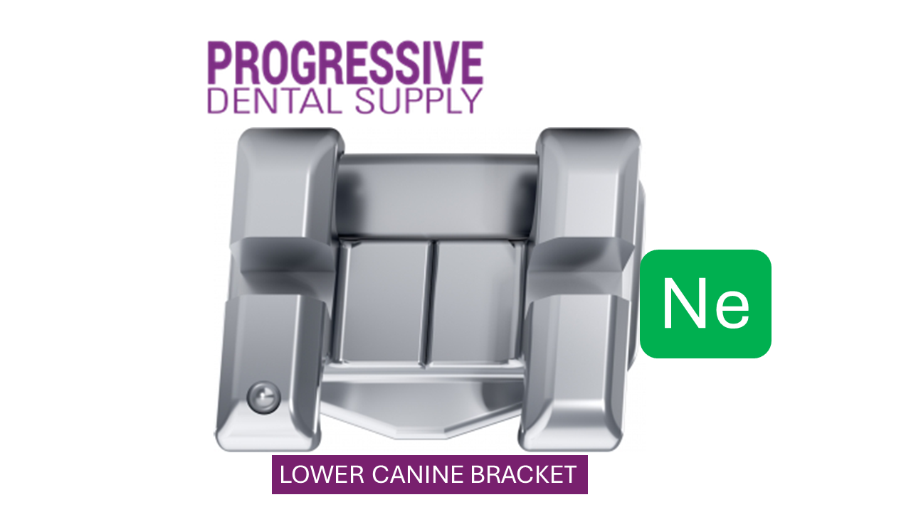 ORTHODONTIC - LOWER 3S BRACKETS ( PROGRESSIVE IP APPLIANCE)