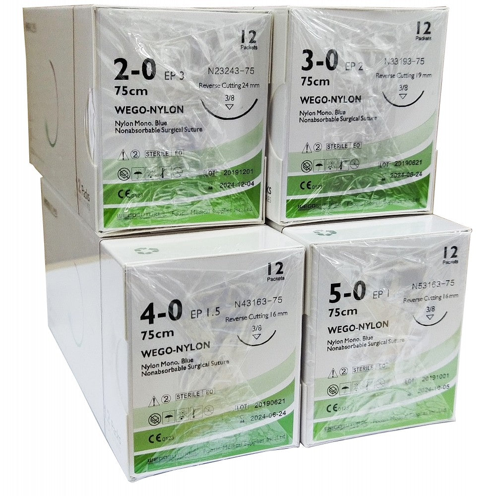 ORAL SURGERY - SUTURES NYLON (WEGO)