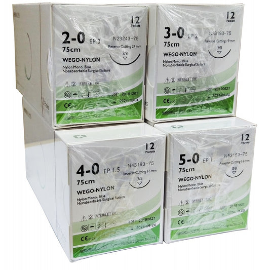 ORAL SURGERY - SUTURES NYLON (WEGO)