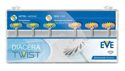 PROSTHODONTIC - CROWN POLISHING KIT ( EVE DIACERA TWIST)