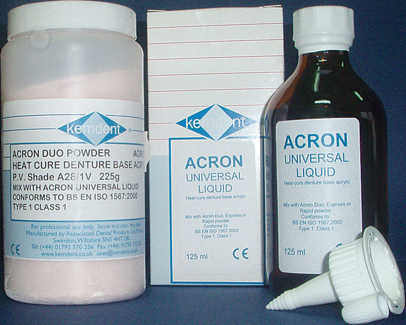 LABORATORY - ACRON DUO - ACRYLIC BASE HEAT CURE (KEMDENT)