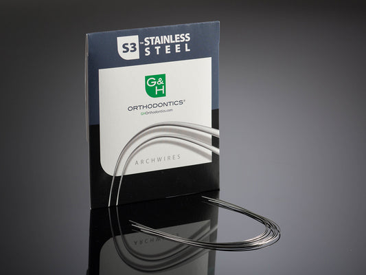 ORTHODONTIC - G&H STAINLESS STEEL ARCHWIRE (UPPER)