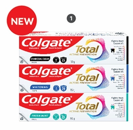 PRODUCTS - TOOTHPASTE (COLGATE TOTAL ACTIVE PREVENTION)