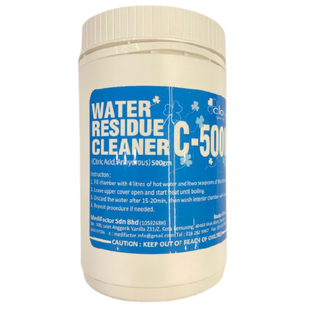 DISPOSABLE - WATER RESIDUE CLEANER