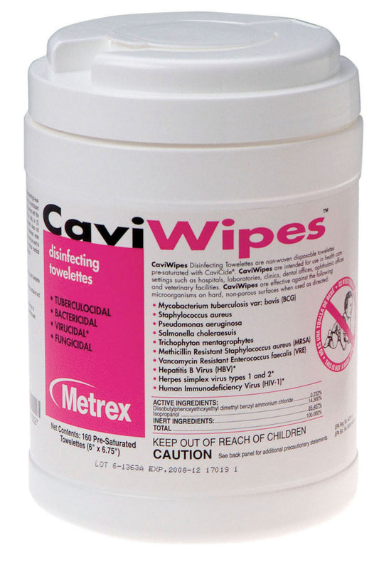 HYGIENE - DISINFECTION CAVIWIPES (METREX)