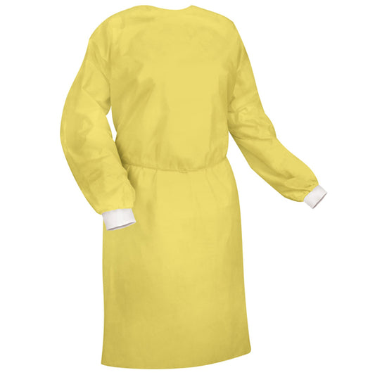 DISPOSABLE - ISOLATION GOWN - Yellow - (MEDICOM)